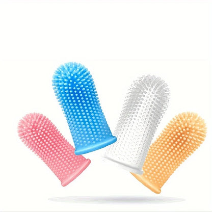 Ultra-Soft Silicone Pet Finger Toothbrush Set