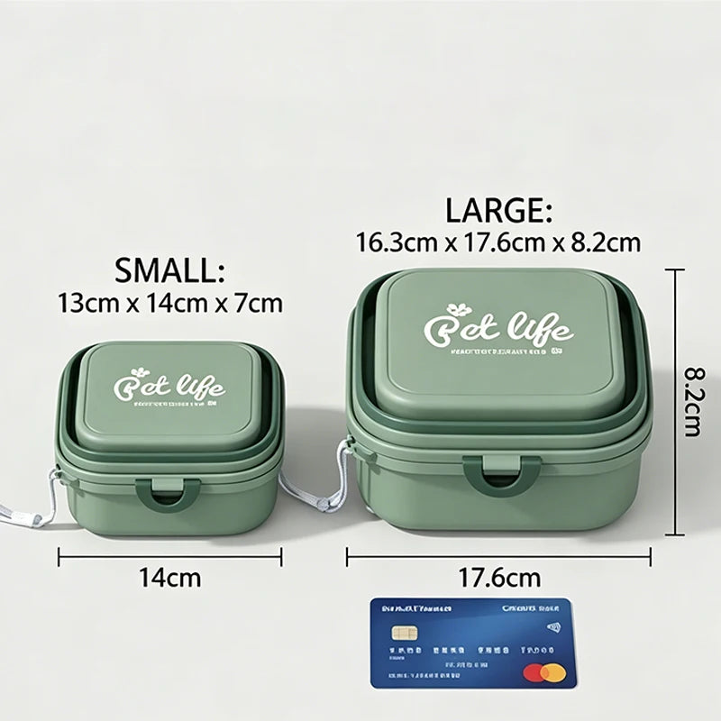Foldable Travel Pet Food & Water Bowl