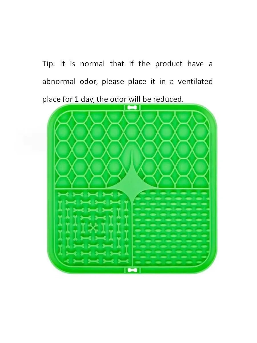Slow Feeder & Lick Mat for Dogs & Cats