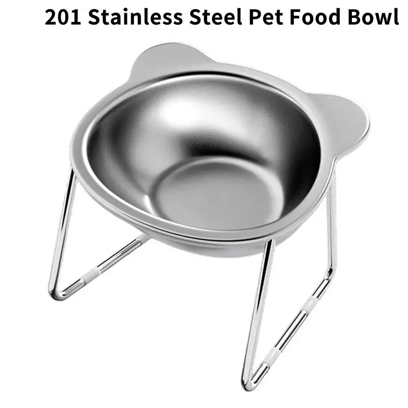 Elevated Stainless Steel Pet Bowl