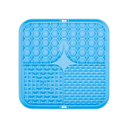 Slow Feeder & Lick Mat for Dogs & Cats