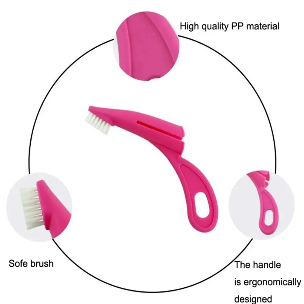 Soft Bristle Pet Tooth Cleaning Brush