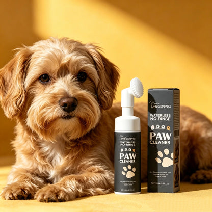 No-Rinse Pet Paw Cleaner & Balm Kit