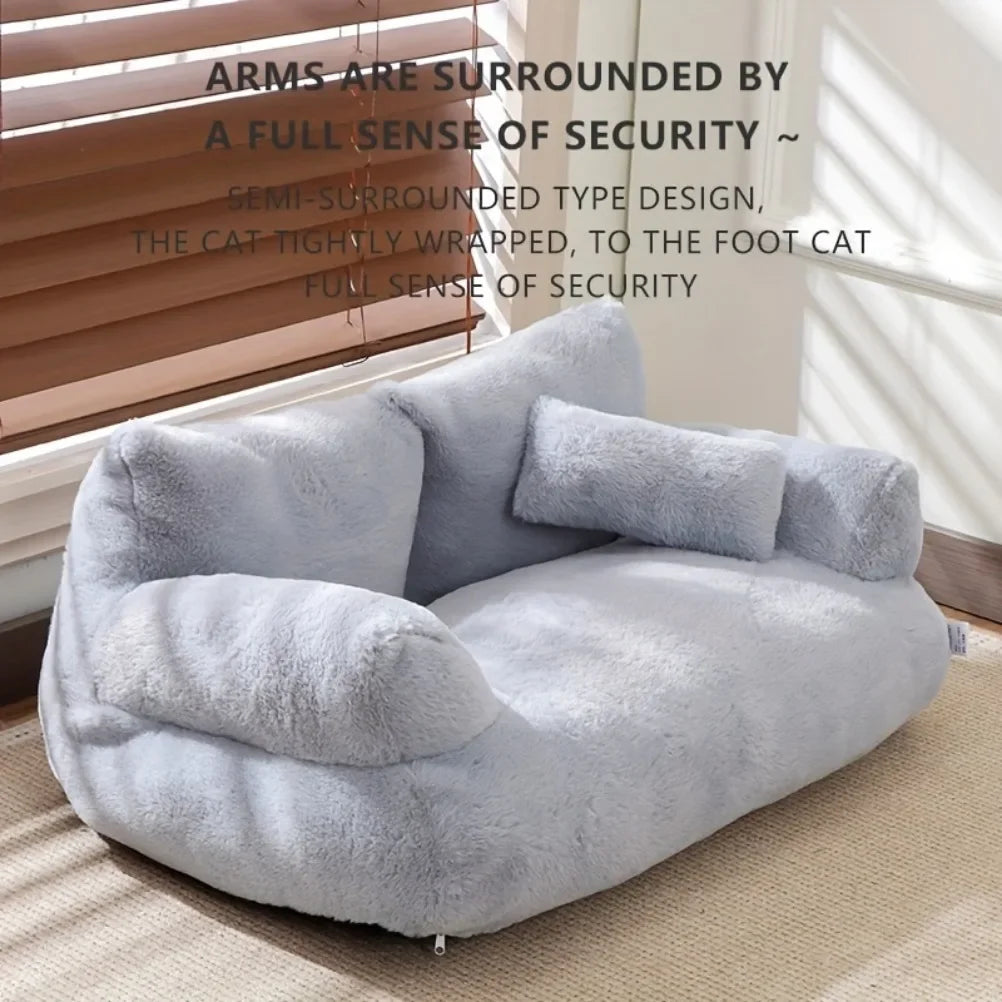 Luxury Calming Cat & Small Dog Bed
