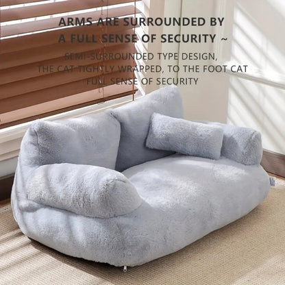 Luxury Calming Cat & Small Dog Bed