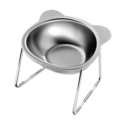 Elevated Stainless Steel Pet Bowl