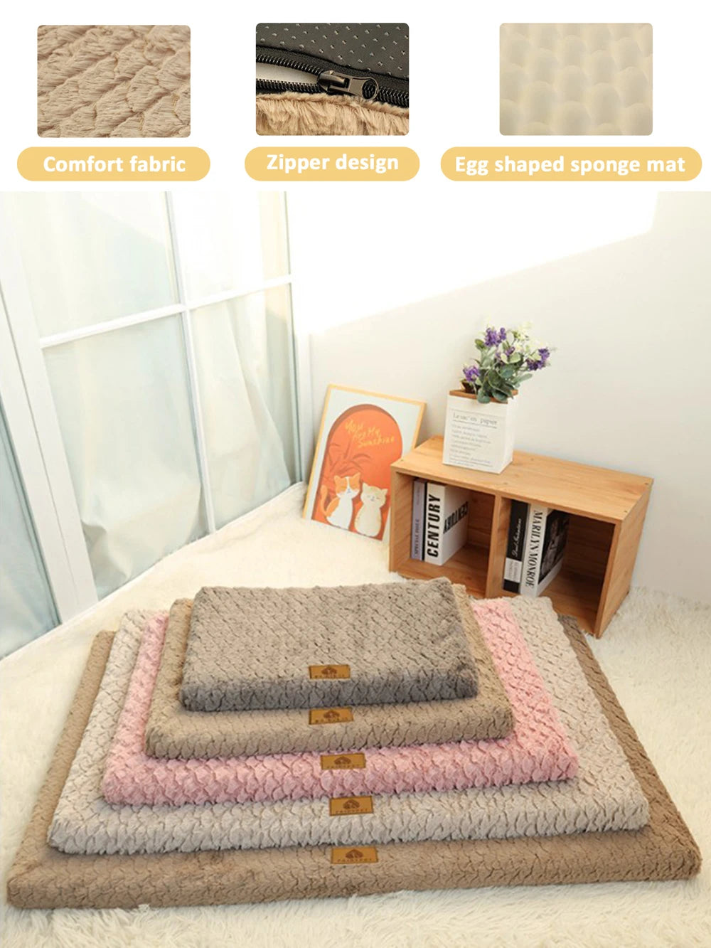 Ultra Soft Plush Dog Sofa Bed