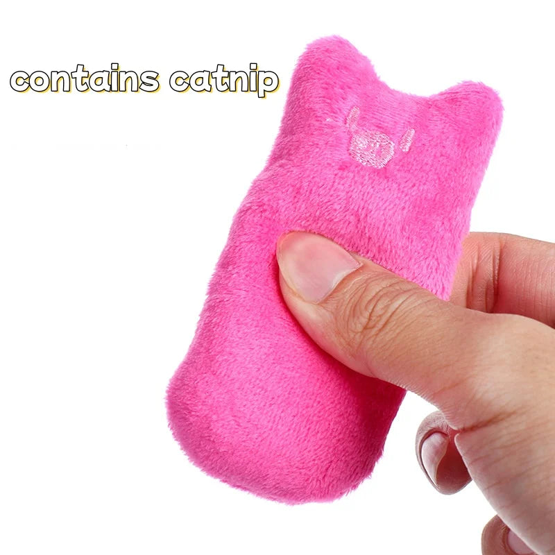 Interactive Catnip Plush Toy Set