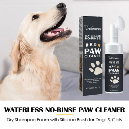 No-Rinse Pet Paw Cleaner & Balm Kit