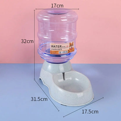 3.8L Automatic Pet Food & Water Dispenser