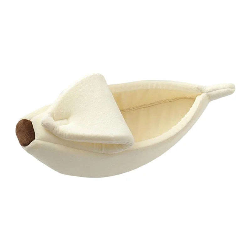 Banana Hideaway Cat Bed