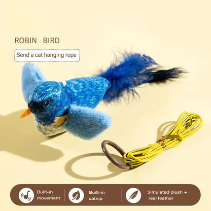 Interactive Bird Cat Teaser Toy