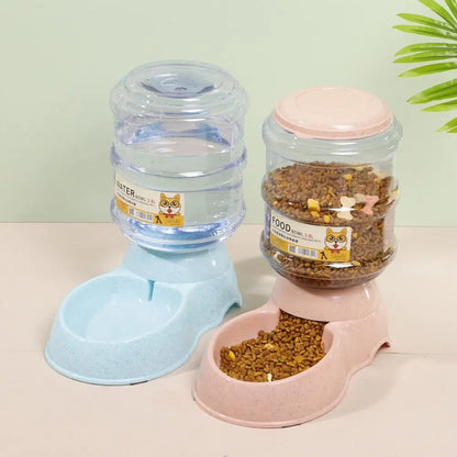 3.8L Automatic Pet Food & Water Dispenser