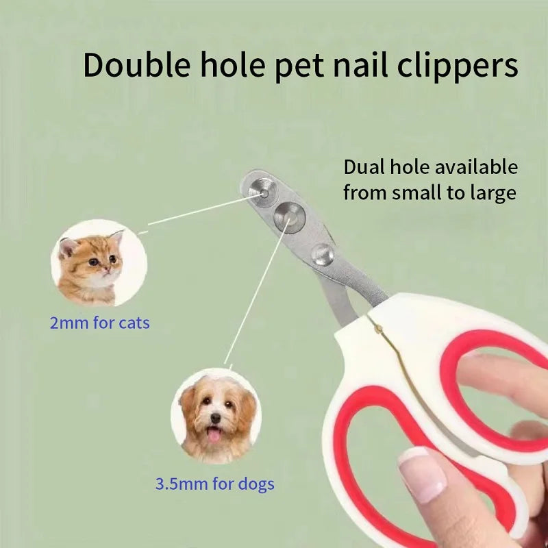 Precision Pet Nail Clipper with Safety Guard
