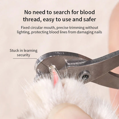Precision Pet Nail Clipper with Safety Guard