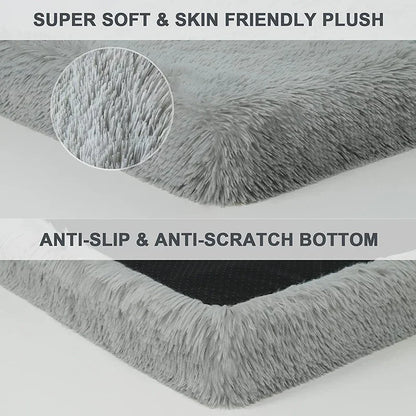 Washable Plush Dog Bed