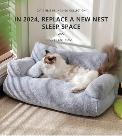 Luxury Calming Cat & Small Dog Bed