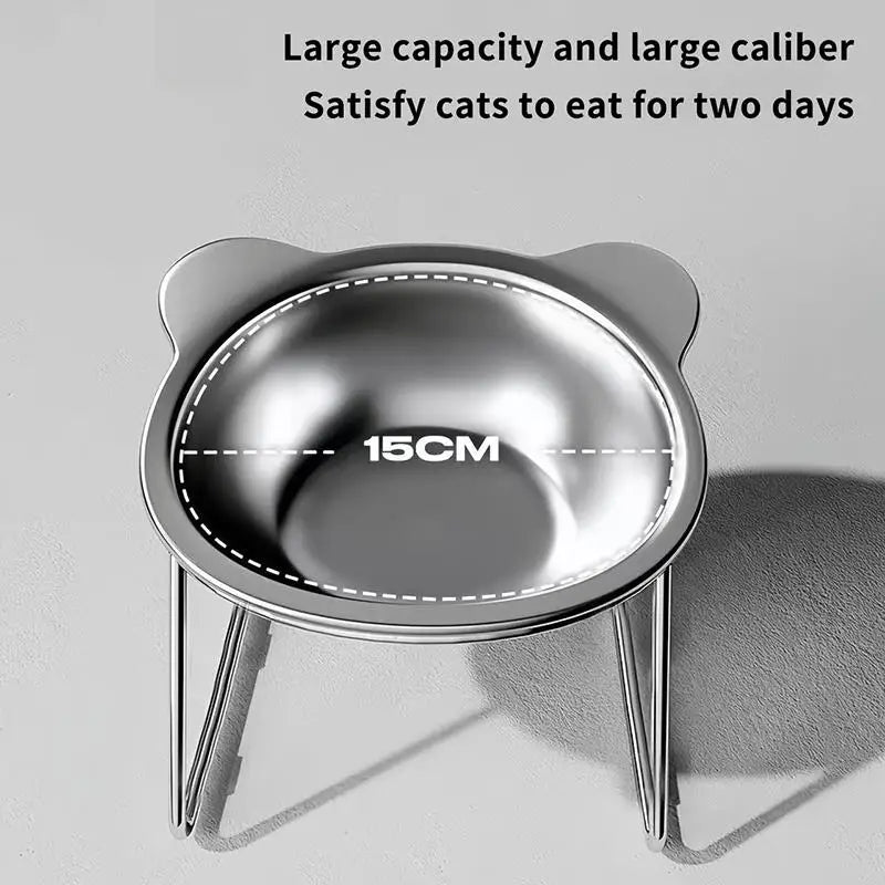 Elevated Stainless Steel Pet Bowl