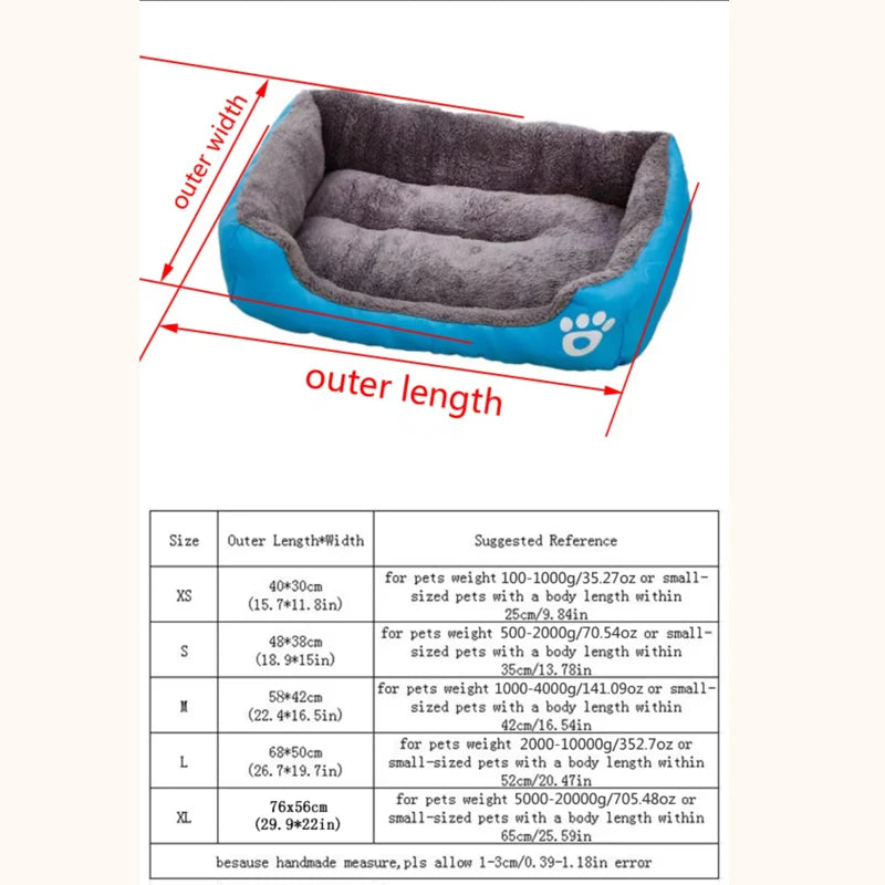 Orthopedic Pet Bed