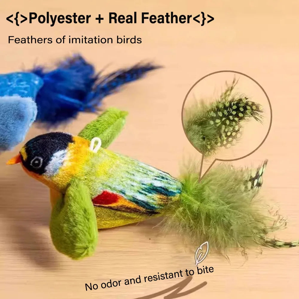 Interactive Bird Cat Teaser Toy