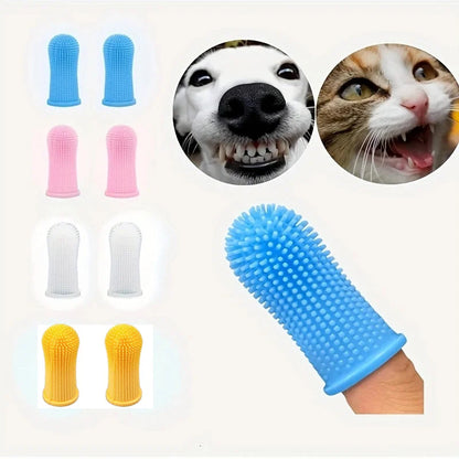 Ultra-Soft Silicone Pet Finger Toothbrush Set