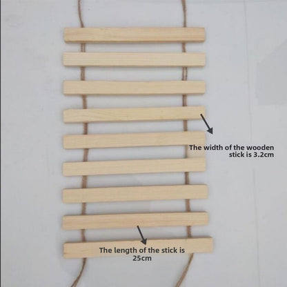 Pet Climbing Ladder with Soft Rope