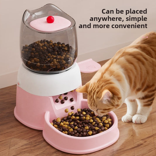 Automatic Pet Feeder Foot Operated Food Dispenser