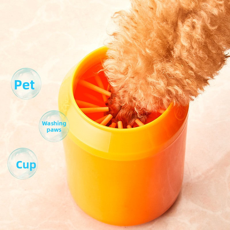 Pet Dog Cat Paw Cleaning Cup