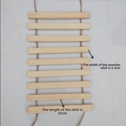 Pet Climbing Ladder with Soft Rope
