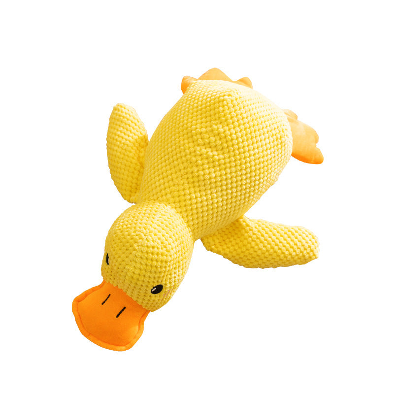 Cute Duck Plush Pet Chew Toy