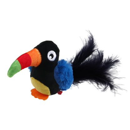 Electric Plush Bird Pet Toy with Sound