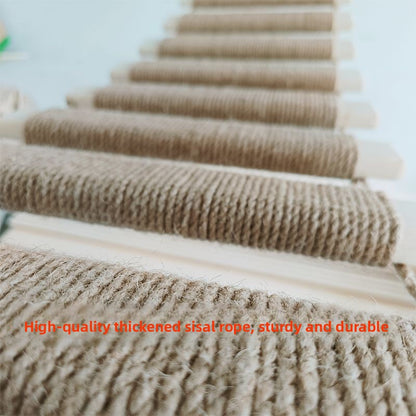 Pet Climbing Ladder with Soft Rope