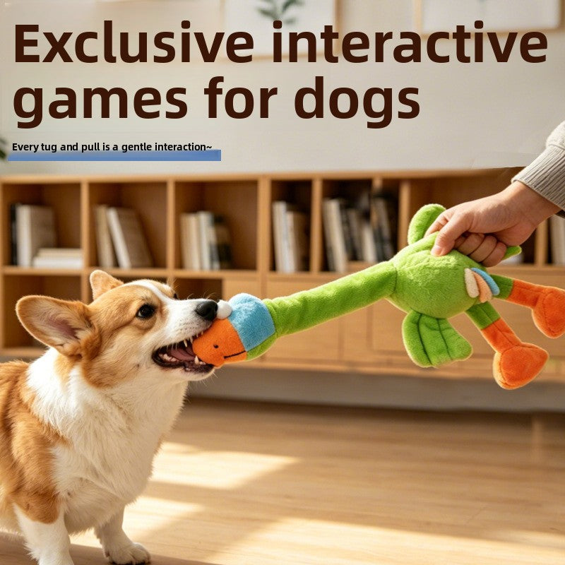 Twist-and-Squeak Long-Necked Bird Toy